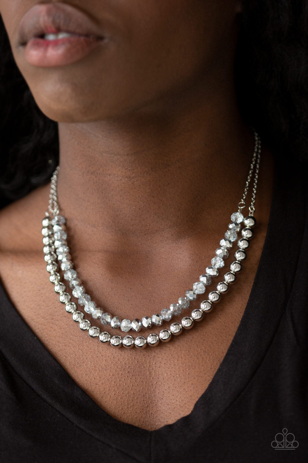 Color Of The Day/Chroma Color 2 Pc Set- Silver