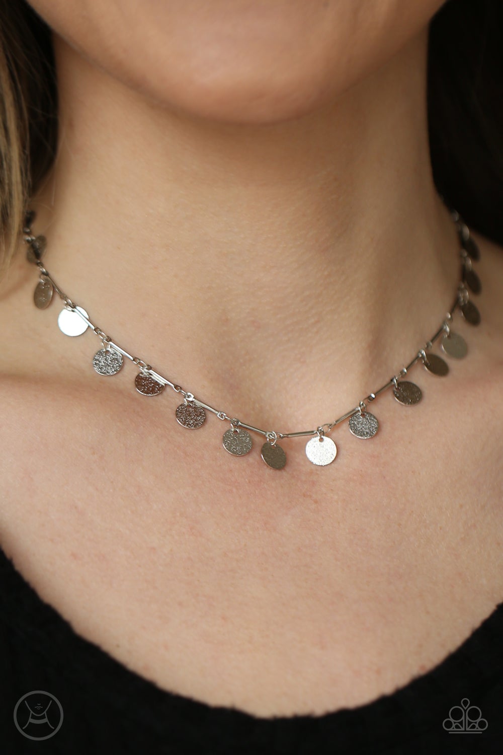 Musically Minimalist - Silver - Choker