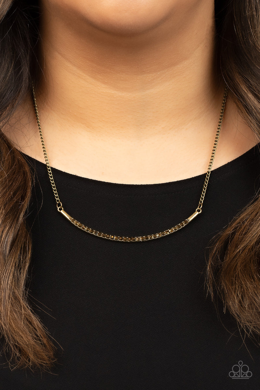 Collar Poppin' Sparkle - Brass