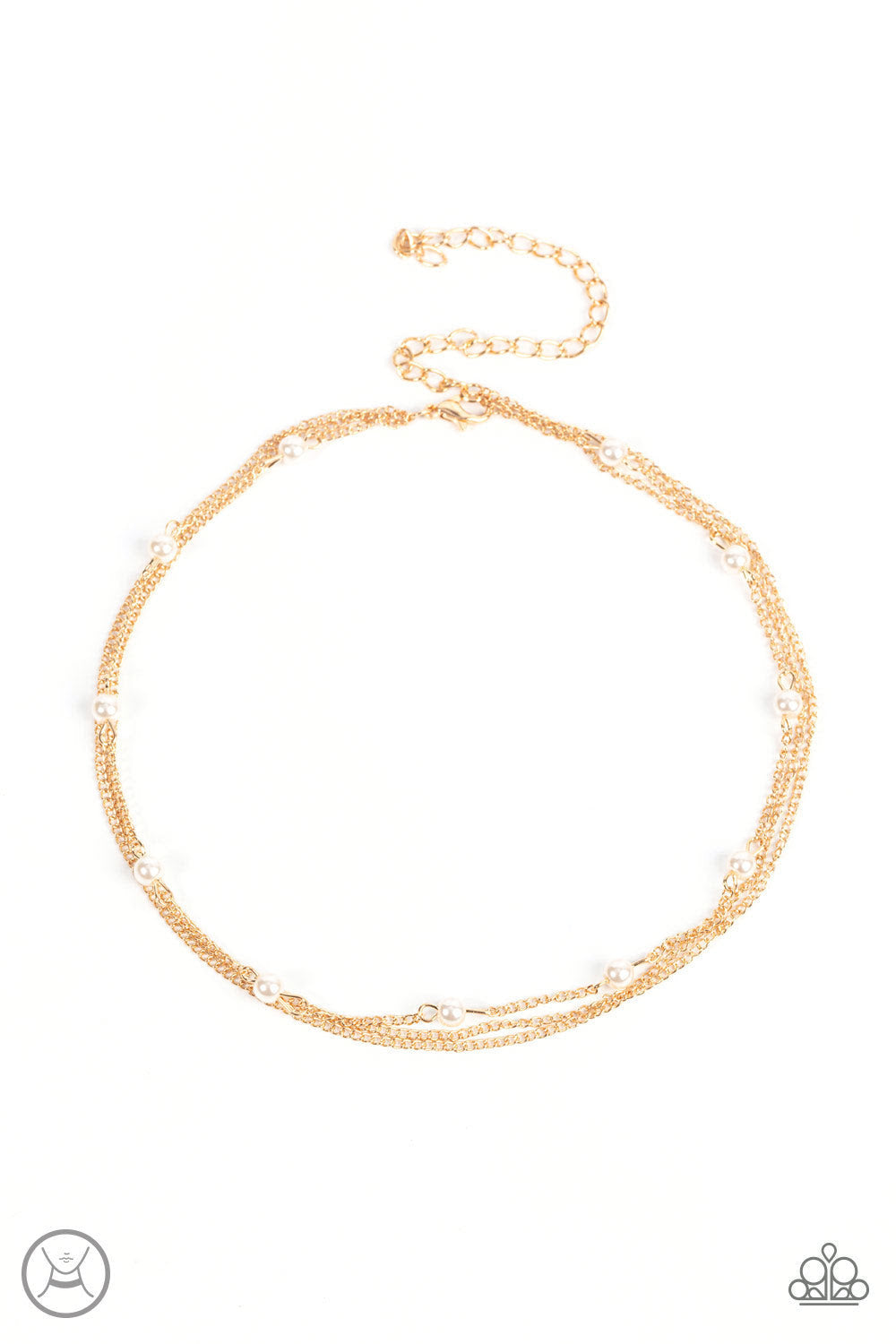 Daintily Dapper - Gold Choker