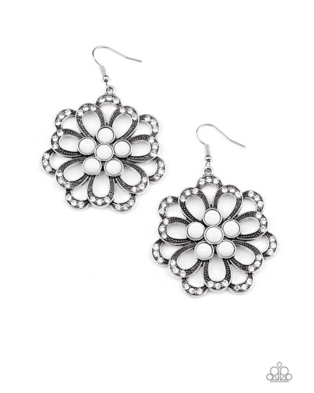 Dazzling Dewdrops - White