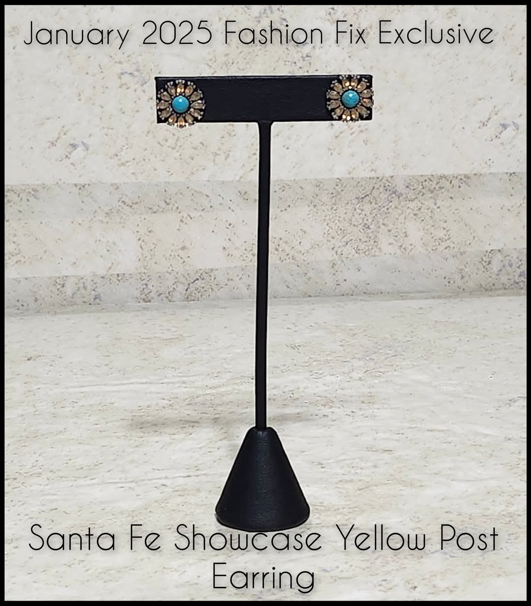 Santa Fe Showcase - Yellow - Fashion Fix Exclusive