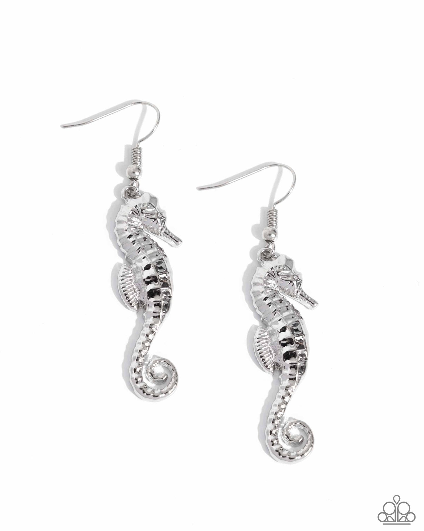 Sparkling Seahorse/Seahorse Sheen - 2 PC Silver Set