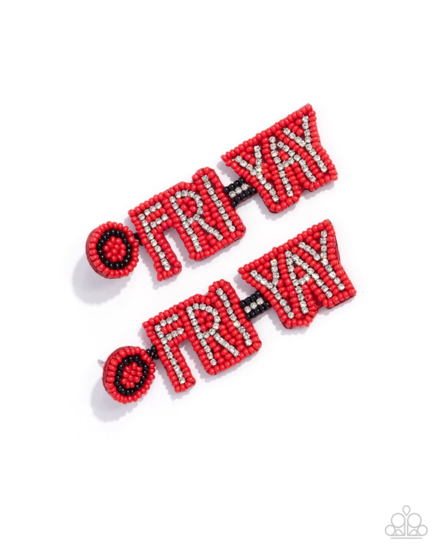 Its Friday! - Red