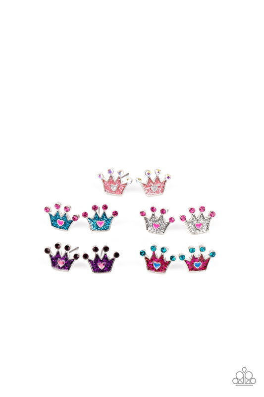 Princess Crown Starlet Shimmer Earrings