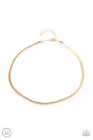 Flat Out Fierce - Gold Choker