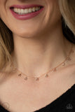 Charismatically Cupid - Rose Gold Choker