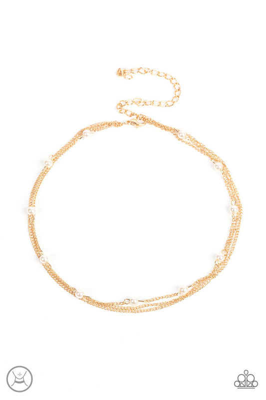 Daintily Dapper - Gold Choker