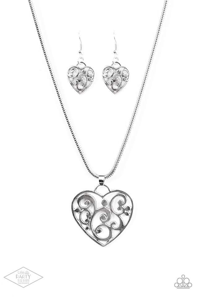 FILIGREE Your Heart With Love - Silver  